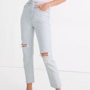 Madewell Petite Mom Jeans